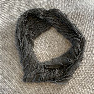 Gray Infinity scarf